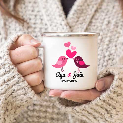 inspirasi-kado-pernikahan-mug-enamel