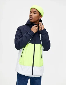 Worker Shirt With Elastic Waistband